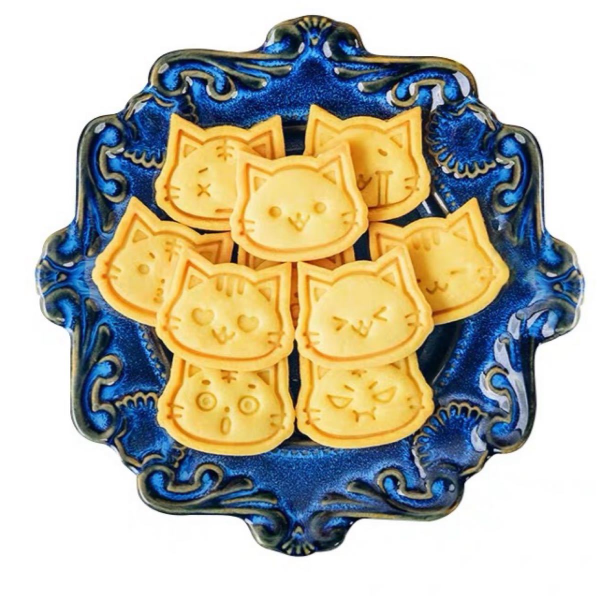 Paypayフリマ 11点セット 可愛い 猫ちゃん 顔 クッキーカッター クッキー型 型抜き お菓子作り 製菓道具 Cookie Paypayフリマ 11点セット 可愛い 猫ちゃん 顔 クッキーカッター クッキー型 型抜き お菓子作り 製菓道具 Cookie