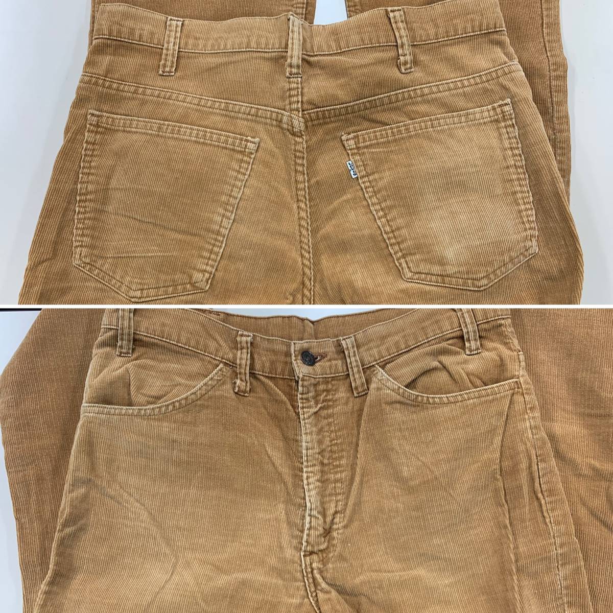 リーバイス コーデュロイ W34 42TALON ボタン裏3 MADE IN USA リーバイス コーデュロイ W34 42TALON ボタン裏3 MADE IN USA