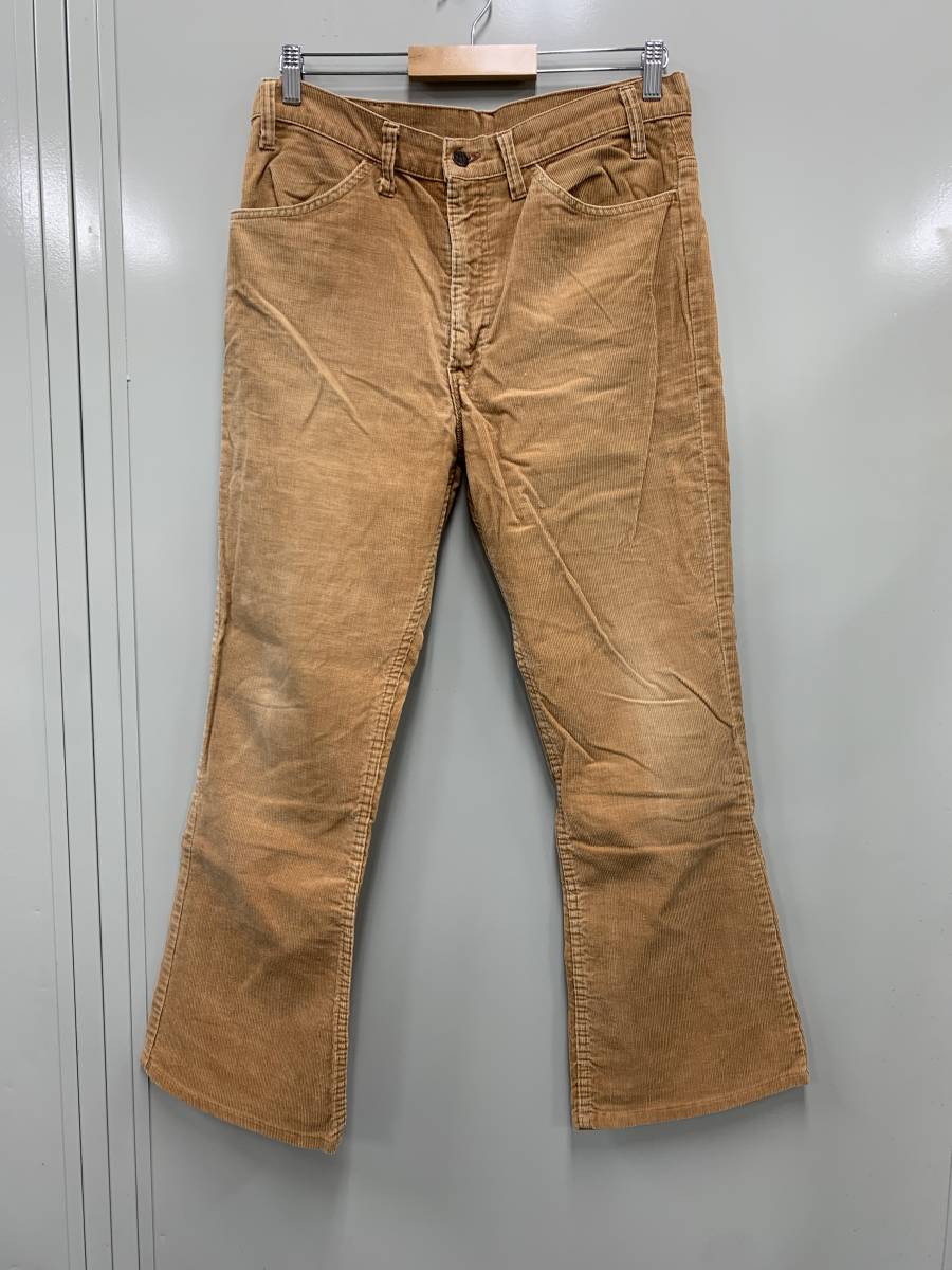 リーバイス コーデュロイ W34 42TALON ボタン裏3 MADE IN USA リーバイス コーデュロイ W34 42TALON ボタン裏3 MADE IN USA