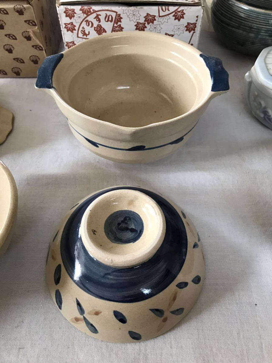 鍋　陶器製　陶器 小鉢　和食器　未使用品と中古品