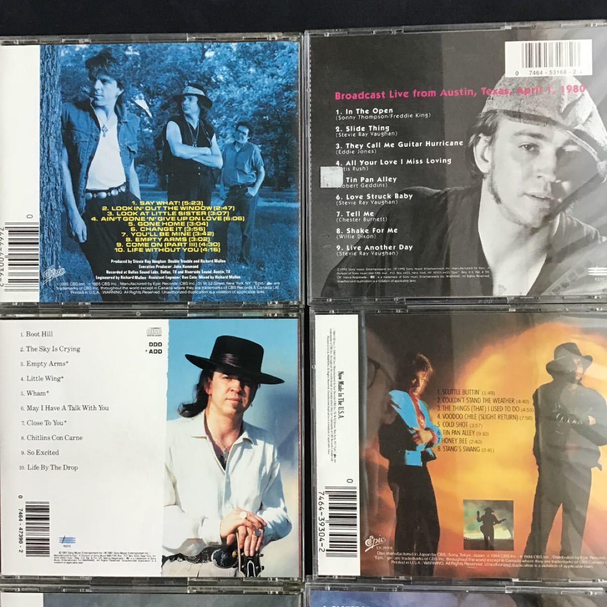 STEVIE RAY VAUGHAN CD9枚SET