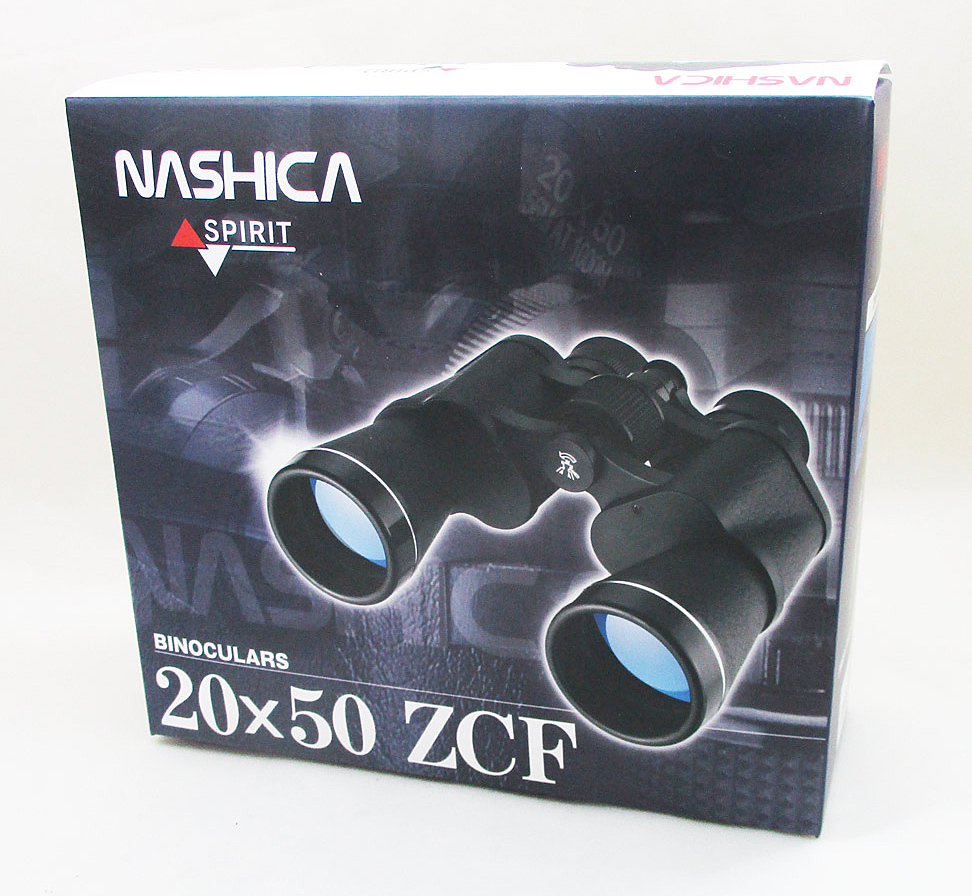 NASHICA/ Nashica /20×50 ZCF SPIRIT/ binoculars 20 times / tripod use possibility / bird-watching / sport . war ./ new goods unused 