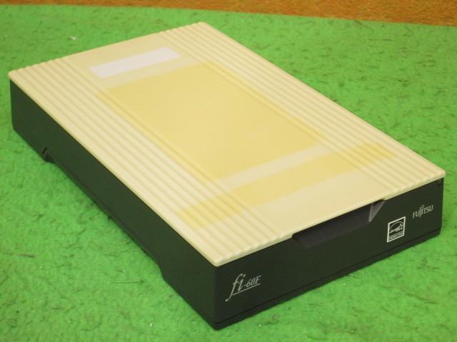 [A10374] FUJITSU fi-60F A6 Flat bed scanner simple check ending V present condition goods AC none 