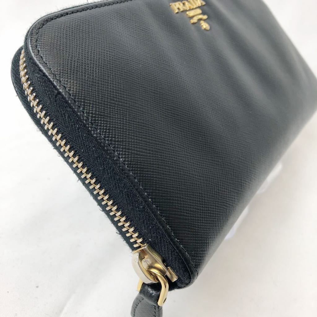 ヤフオク! - 美品 プラダ PRADA ラウンドジップ長財布 1M050