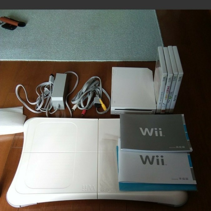 wii 一式 ソフト付きセット バランスボード