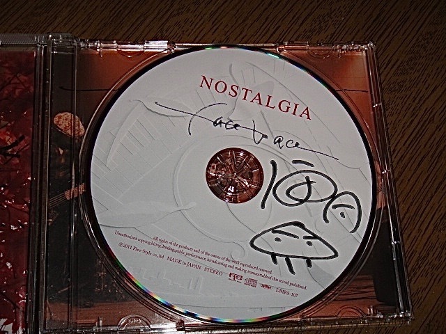 Face To Ace/サイン入 CD//Nostalgia/聖飢魔II/ACE清水_画像2