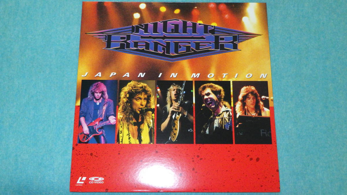 【LD】NIGHT RANGER / JAPAN IN MOTION_画像1