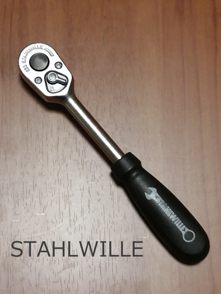 STAHLWILLE スタビレー 3/8sq ラチェット 435 BKグリップ MADE STAHLWILLE スタビレー 3/8sq ラチェット 435 BKグリップ MADE
