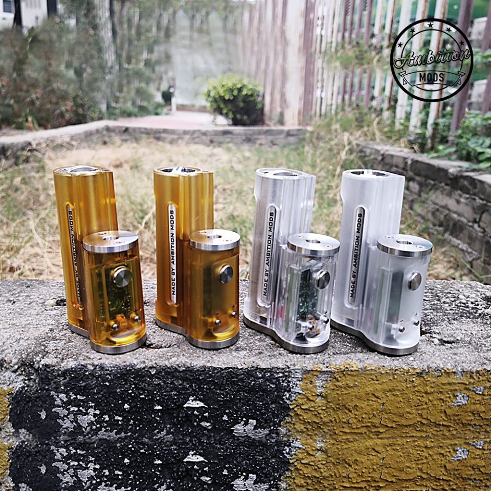 VAPE Ambition MODS EASY Side Box Mod【正規品】YELLOW FROSTED　新品_画像6