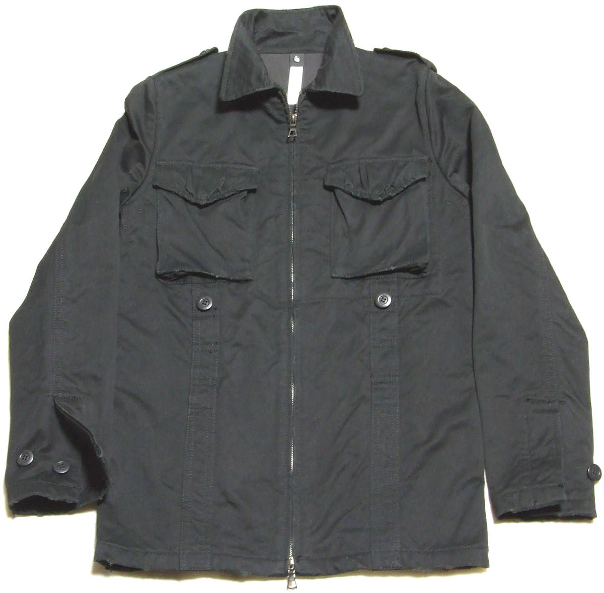 ■wjk G-ARMY JKT【S/BLK】W-ZIP!ブランド初期の堅牢ツイル!丹念なユーズド加工の希少!新同極美品!