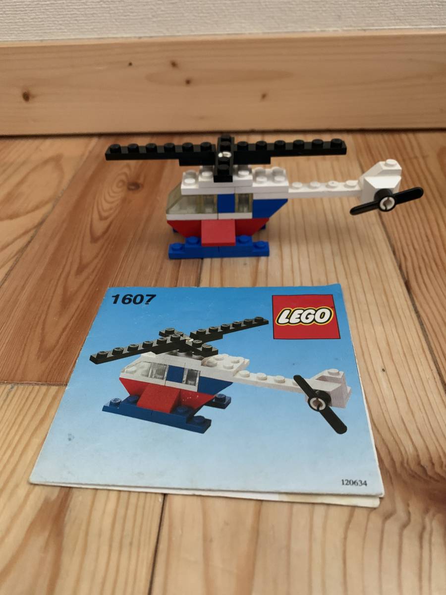  Old Lego LEGO/1607 вертолет 1987 год 