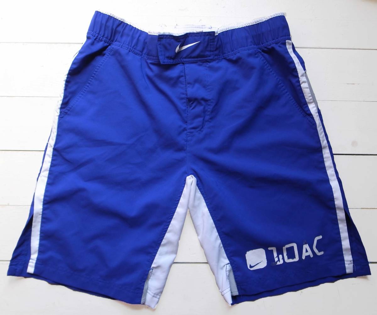 Yahoo!オークション - NIKE 10AC トレーニング ショートパンツ L 青