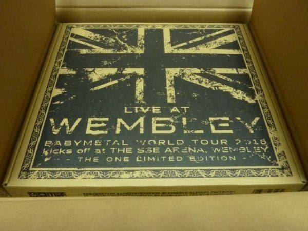 J-POP BABYMETAL LIVE AT WEMBLEY THE ONE LIMITED EDITION