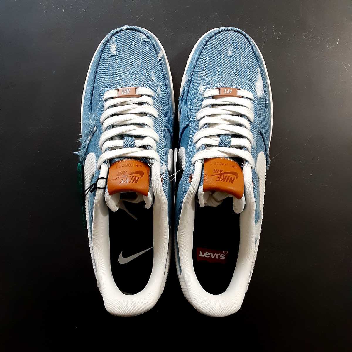 送料無料 28cm NIKE BY YOU AIR FORCE 1 LOW LEVIS DAMAGE DENIM 送料無料 28cm NIKE BY YOU AIR FORCE 1 LOW LEVIS DAMAGE DENIM