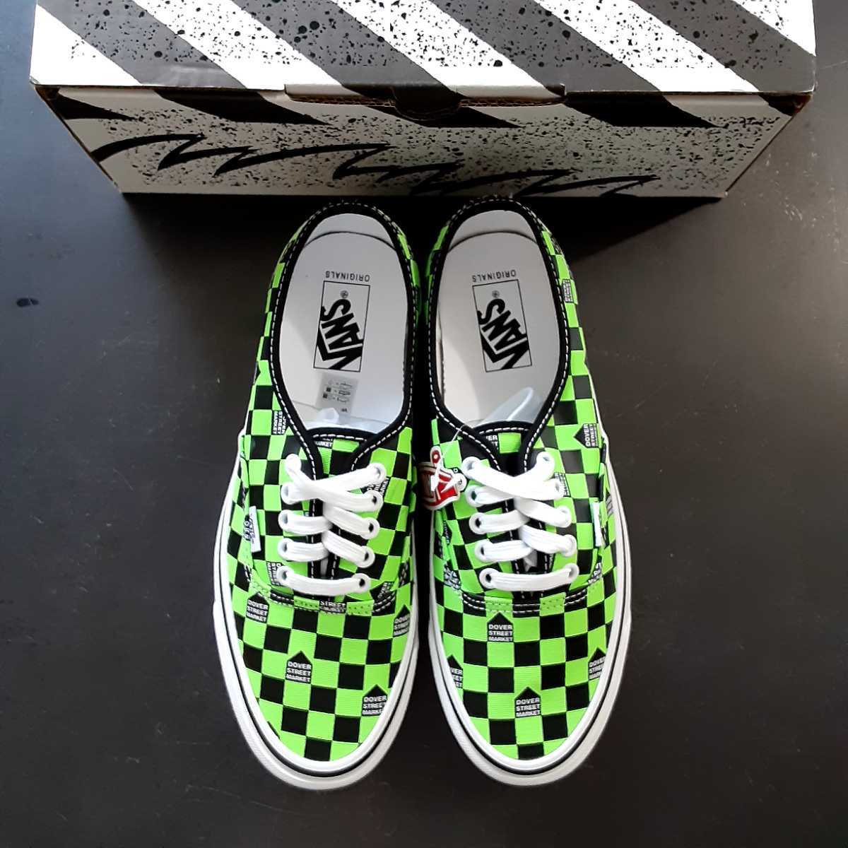 26cm VANS OG AUTHENTIC LX GREEN DOVER STREET MARKET ヴァンズ