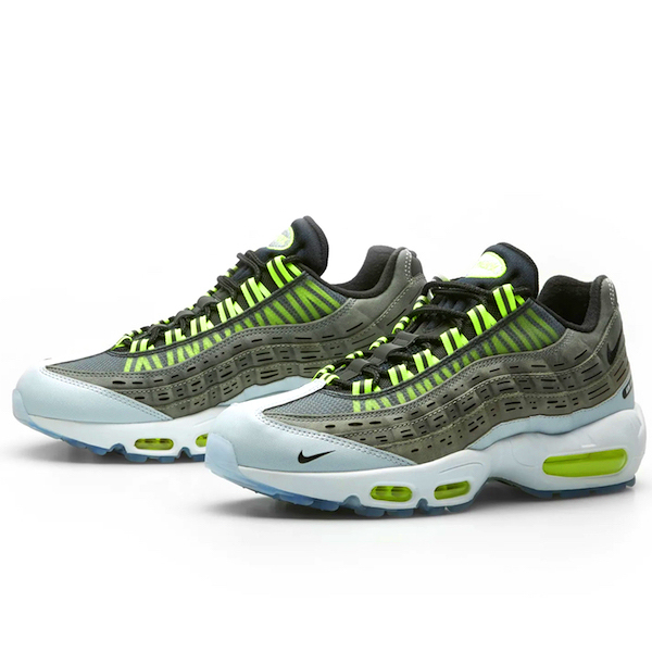 27.5cm UK限定 Nike x Kim Jones AIR MAX 95 Black Volt & Grey 黄 イエローグラデ UK8.5 US9.5 エアマックス ボルト キム ジョーンズ_サンプル画像