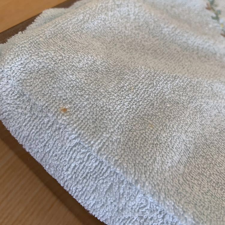 未使用 ロフテー フィットシーツ 逃げないシーツ 約100×200cm ポリ 綿100% 花 刺繍 ブルー系 干きがはやい 【箱無し送料無料】