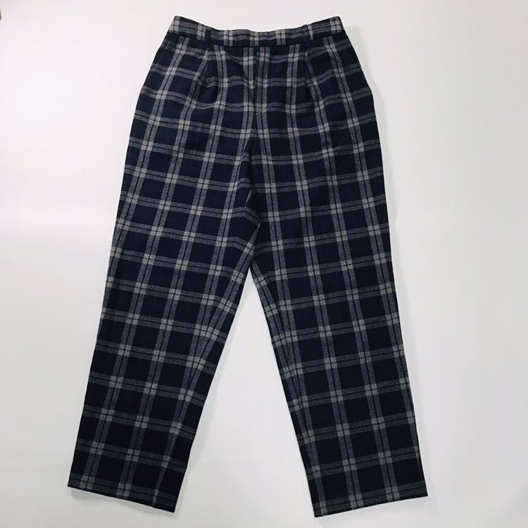 Paypayフリマ Gu ジーユー チェックパンツ レディース タック テーパード 古着 レトロ チェック柄 ウエストゴム ハイウエスト Paypayフリマ Gu ジーユー チェックパンツ レディース タック テーパード 古着 レトロ チェック柄 ウエストゴム ハイウエスト