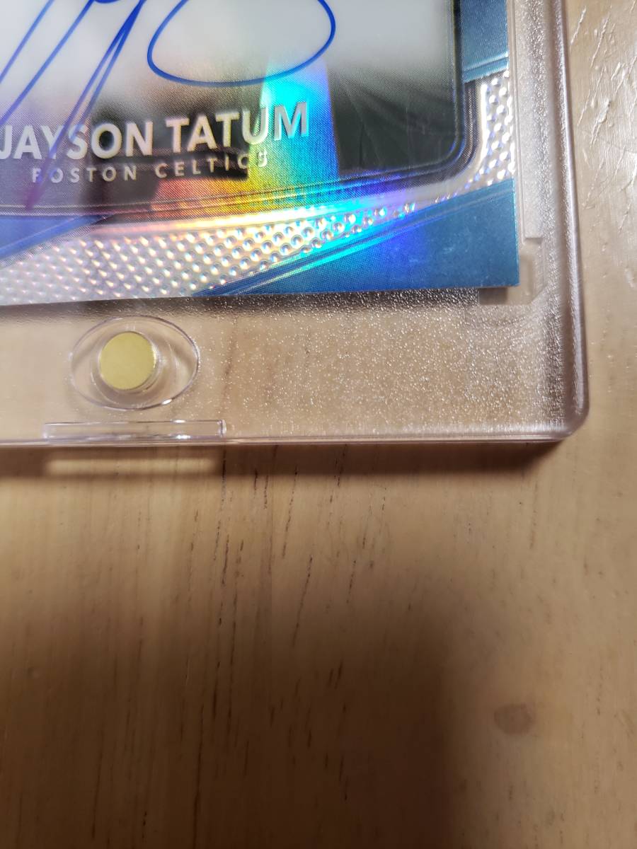 サイン 2017 -18 Panini Donruss Optic Holo Silver JAYSON TATUM RC Auto / ジェイソン テイタム Autograph Refractor Boston Celtics_画像5