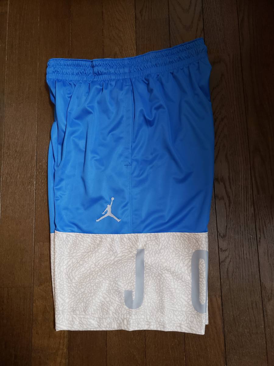  tag equipped NIKE AIR JORDAN Classic Blockout Shorts Size M / Nike Jordan shorts ba Span shorts medium blue