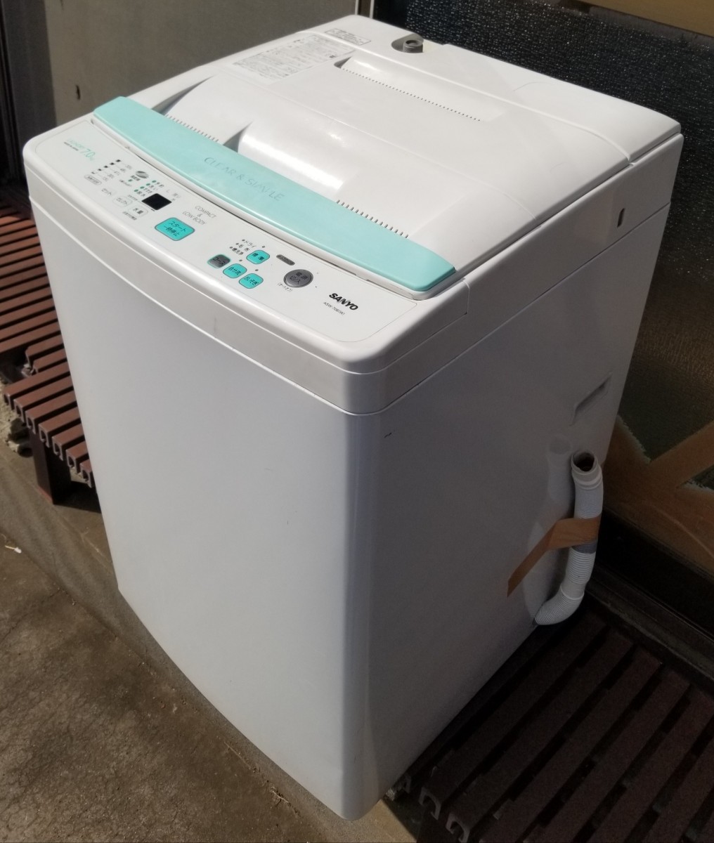 Sanyo 三洋 7kg 全自動洗濯機 洗濯機 日本国内製造 キレイ 激安 Sanyo 三洋 7kg 全自動洗濯機 洗濯機 日本国内製造 キレイ 激安