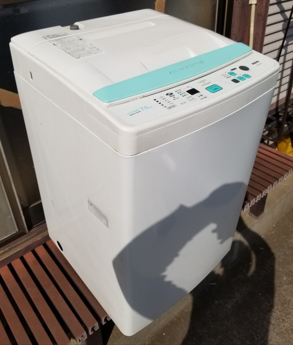 Sanyo 三洋 7kg 全自動洗濯機 洗濯機 日本国内製造 キレイ 激安 Sanyo 三洋 7kg 全自動洗濯機 洗濯機 日本国内製造 キレイ 激安
