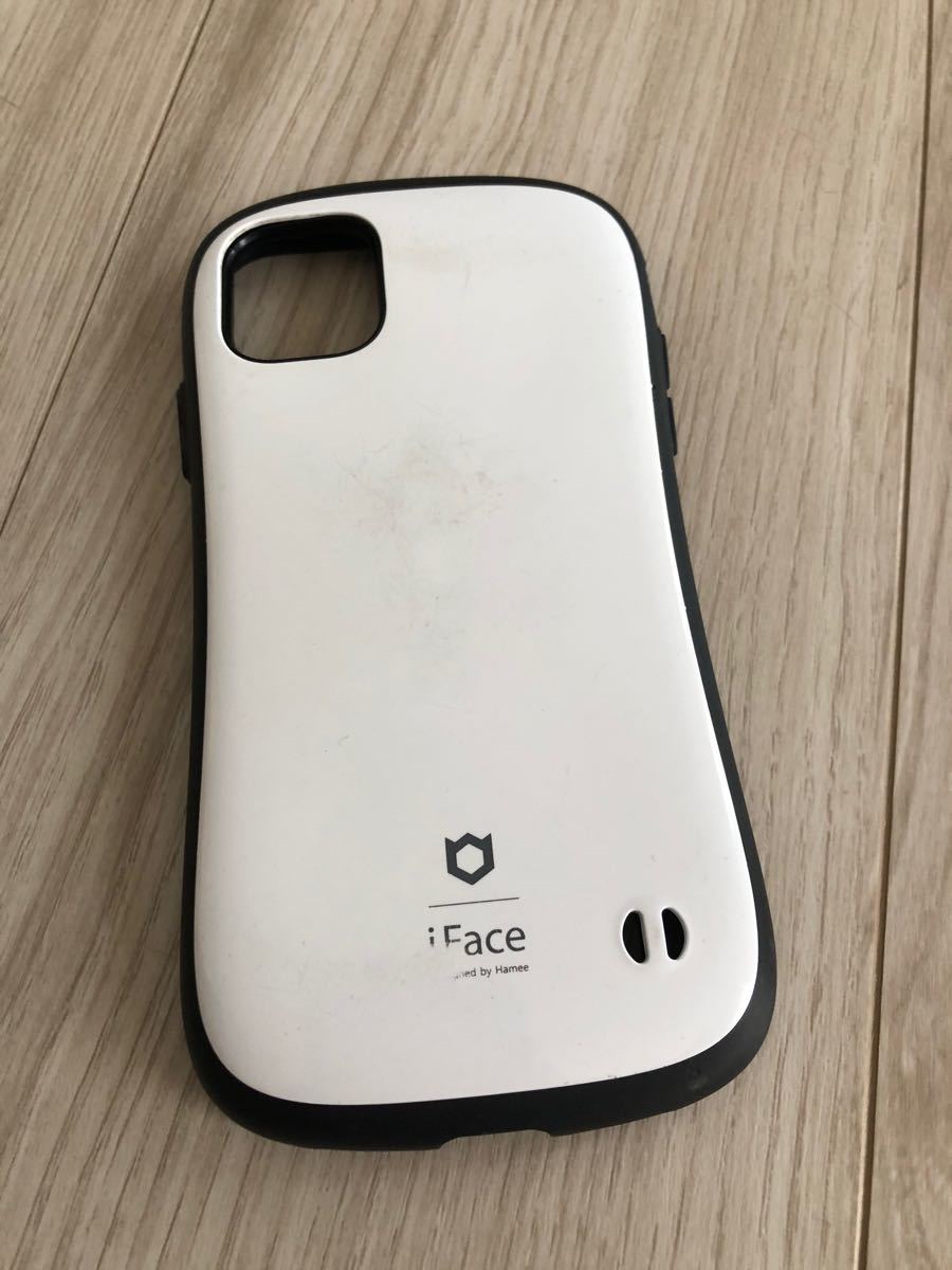 iFace iPhone11 アイフェイス 耐衝撃 イレブン ホワイト白 激安 美品
