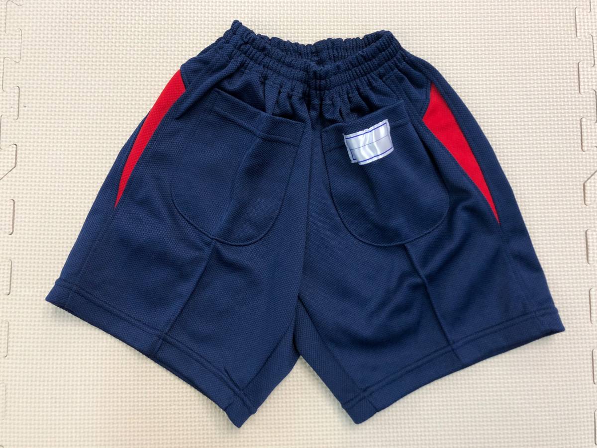 (PS140*NR) new goods navy blue × red short bread # small size # jersey #tore bread # gym uniform # gym uniform # soft toy # display #