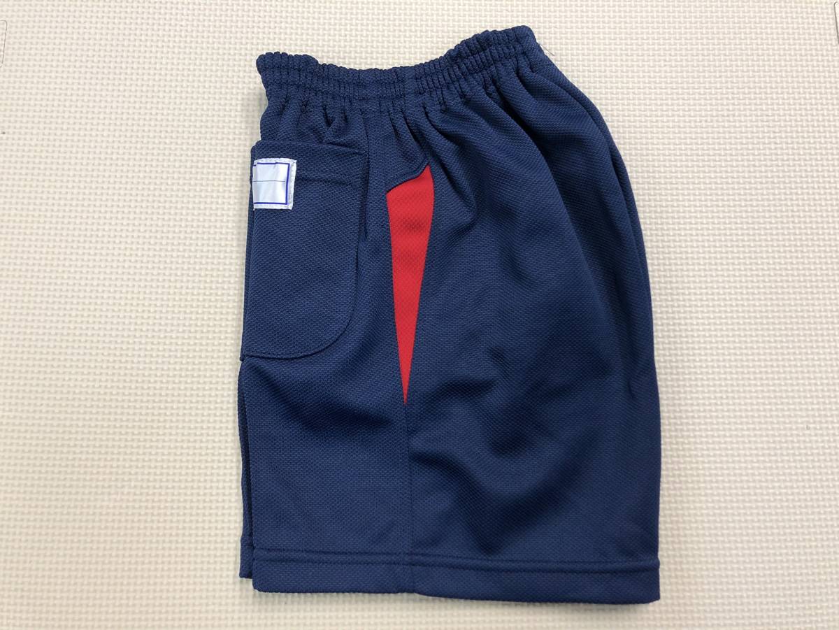 (PS140*NR) new goods navy blue × red short bread # small size # jersey #tore bread # gym uniform # gym uniform # soft toy # display #