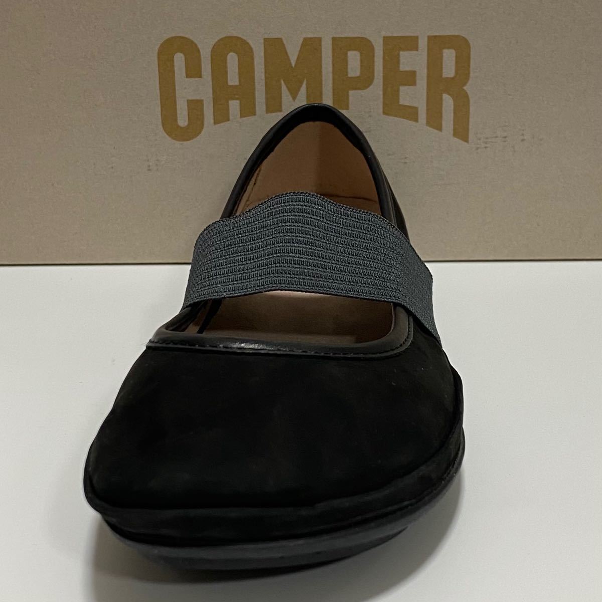 新品 Camper Right Nina カンペール バレエシューズ ブラック
