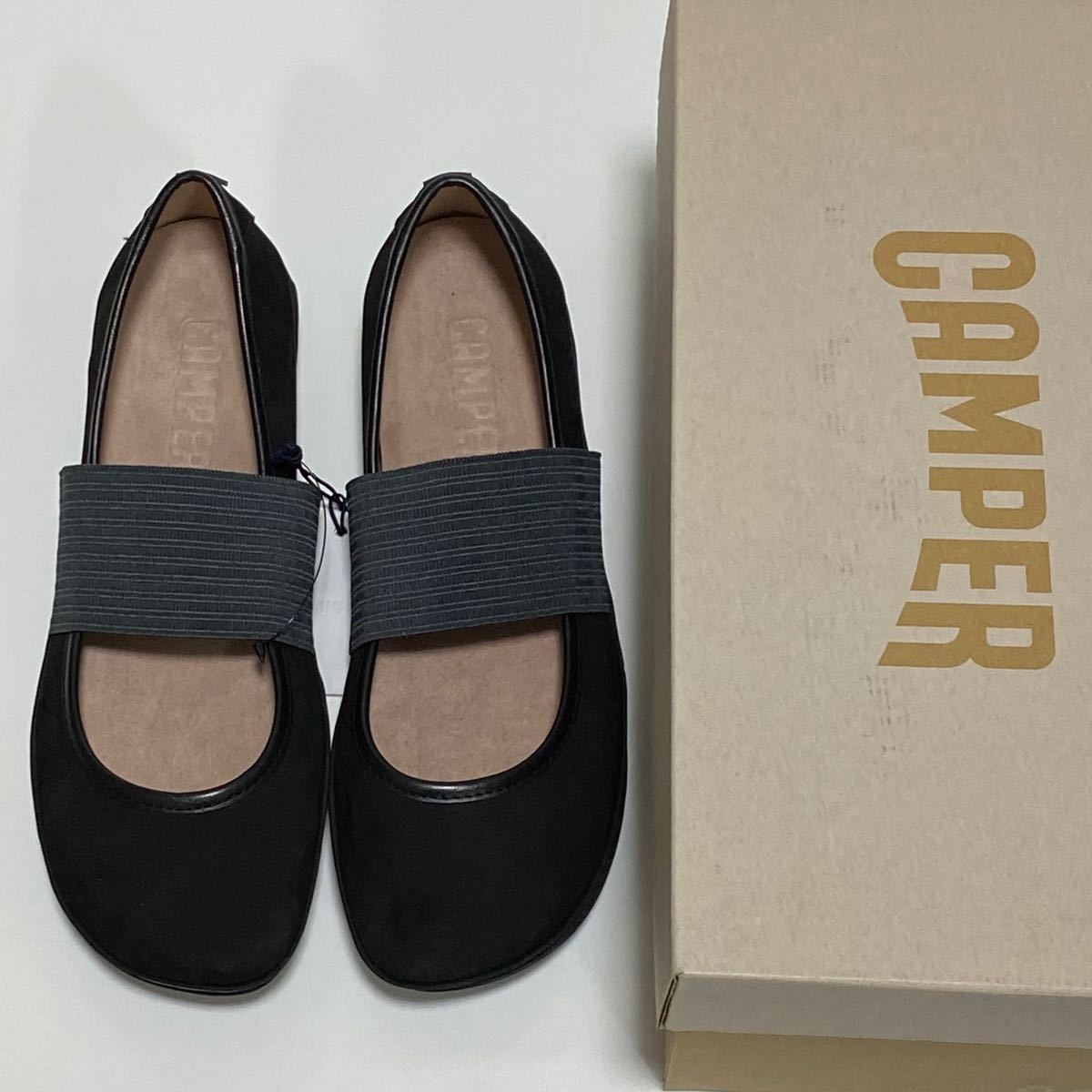 世界有名な 新品 ブラック バレエシューズ カンペール Nina Right ...