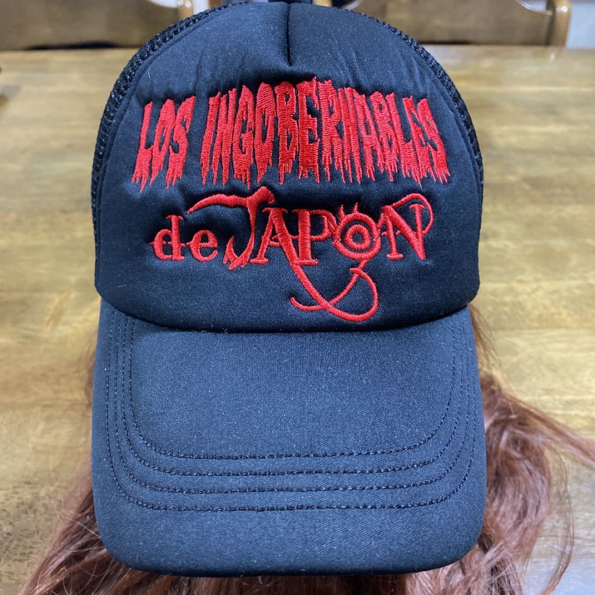 Paypayフリマ 新日本プロレス ロス インゴベルナブレス デ ハポン キャップ ブラック レッド 内藤哲也 メッシュキャップ Paypayフリマ 新日本プロレス ロス インゴベルナブレス デ ハポン キャップ ブラック レッド 内藤哲也 メッシュキャップ