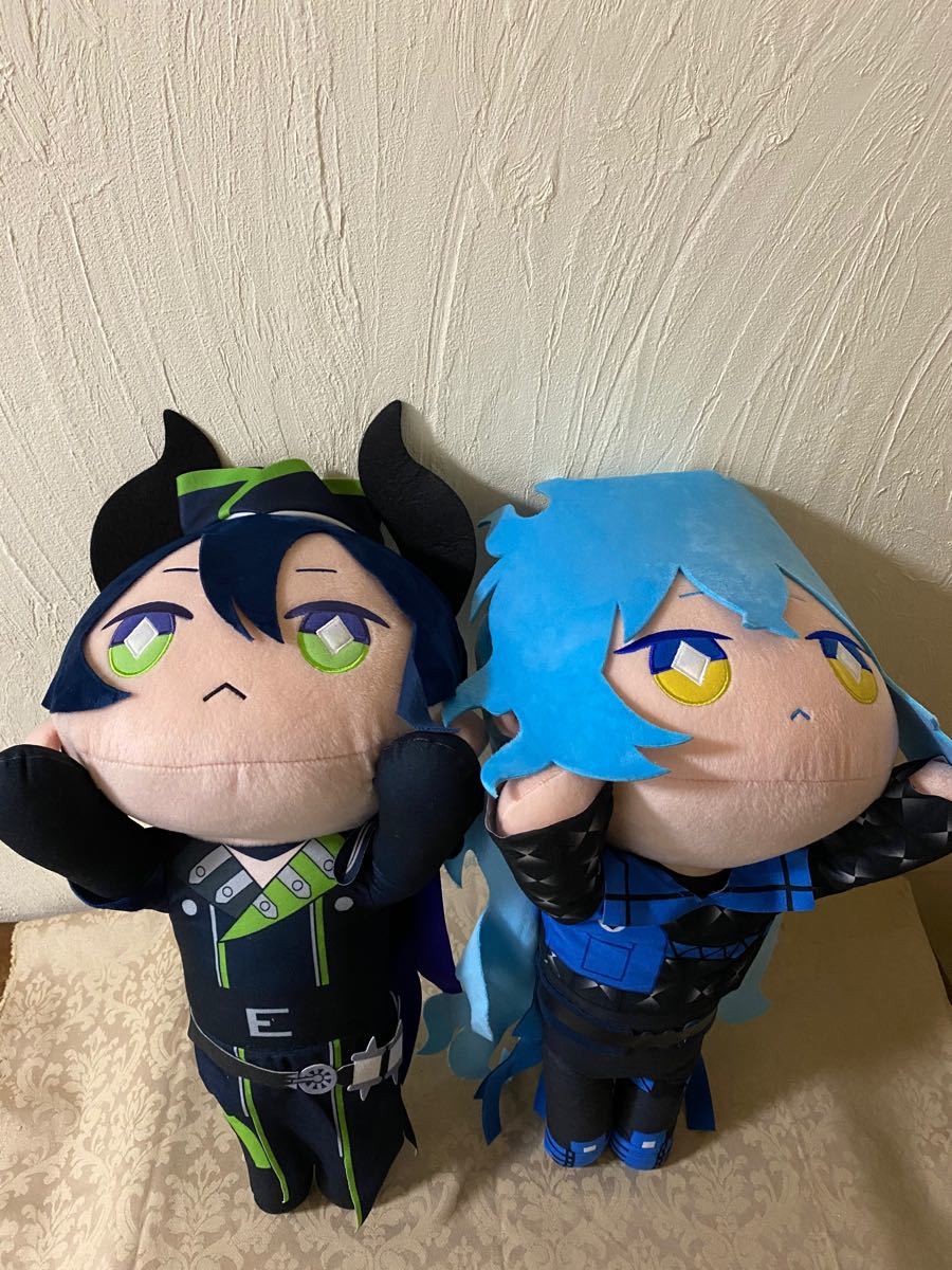 Paypayフリマ ツイステ メガジャンボ寝そべりぬいぐるみ イデア マレウス 2点セット Paypayフリマ ツイステ メガジャンボ寝そべりぬいぐるみ イデア マレウス 2点セット