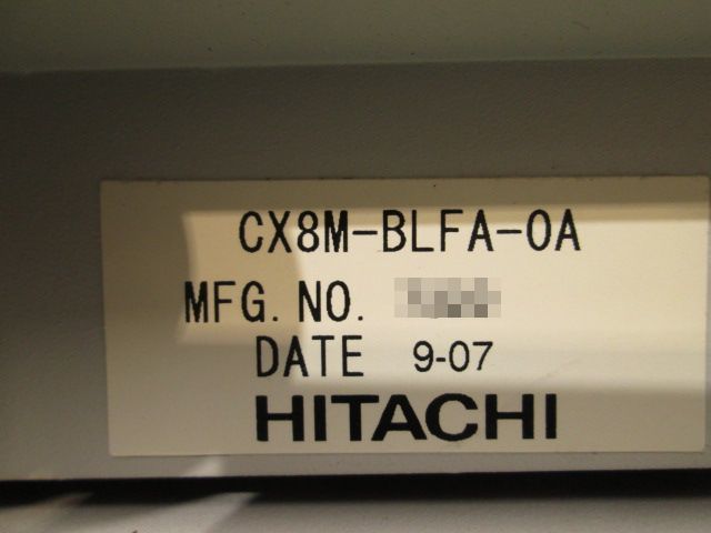 A10586] HITACHI CX8M-ATTA 電話交換機？ ▽現状品 パーツ取り用－日本