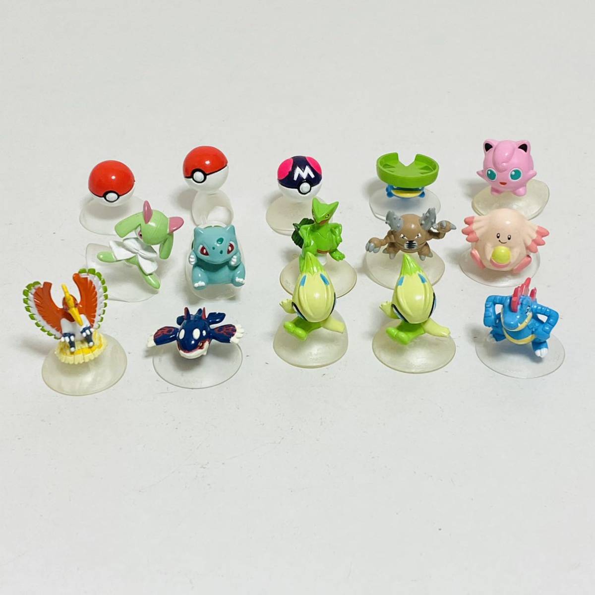 美品】ポケットモンスター 吸盤付き ミニフィギュア 15個セット セレビィ カイオーガ オーダイル キルリア フシギダネ ホウオウ etc. - ポケットモンスター 美品】ポケットモンスター 吸盤付き ミニフィギュア 15個セット セレビィ カイオーガ オーダイル キルリア フシギダネ ホウオウ etc. - ポケットモンスター
