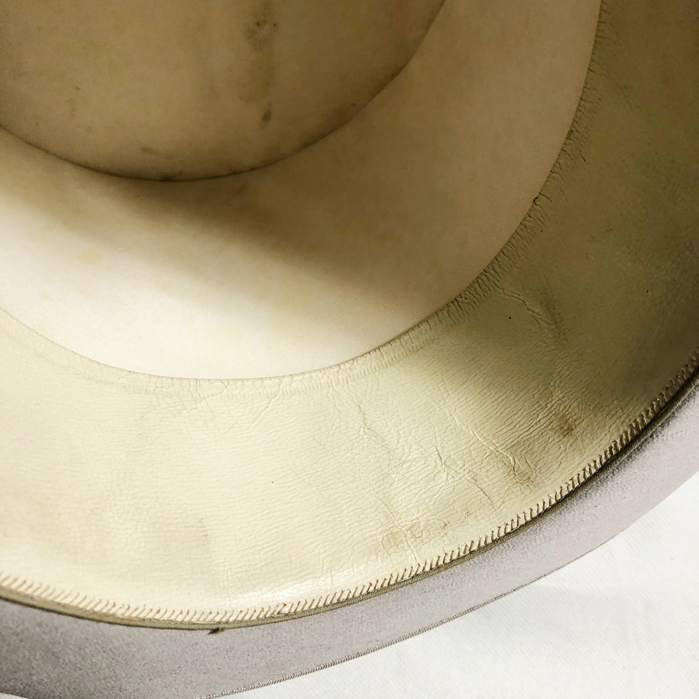 希少! 60's 70's ジェームスロック＆コー JAMES LOCK&CO TOP HAT トップ ハット MADE IN ENGLAND 英国製 VINTAGE SILK ヴィンテージ シルク_画像8