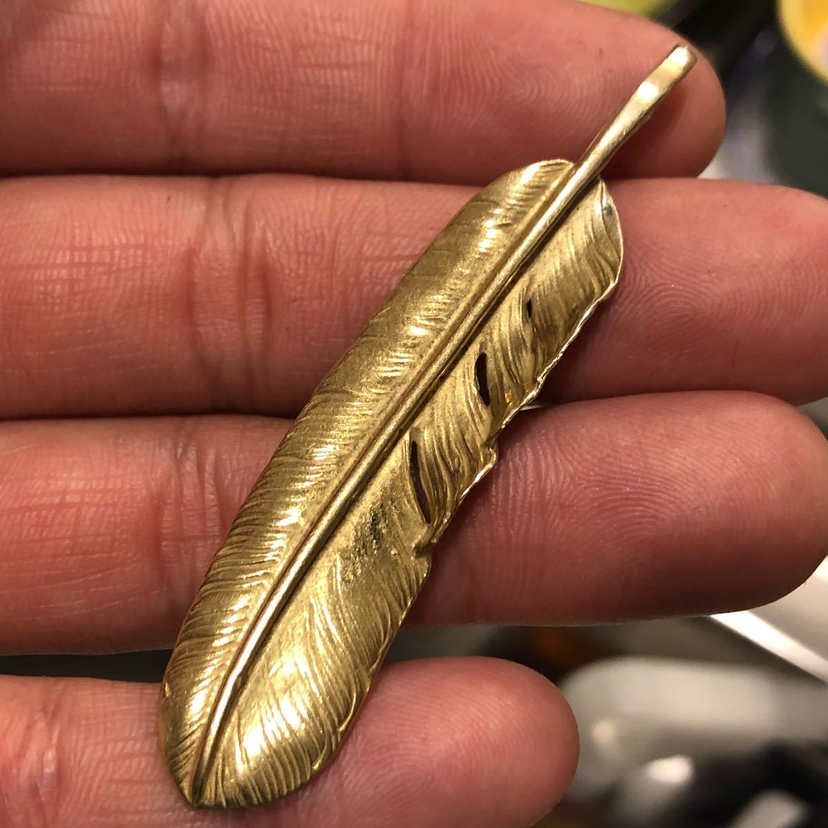 Goro's ゴローズ 全金特大フェザー 18k 鑑定済み|Yahoo!フリマ Goro's ゴローズ 全金特大フェザー 18k 鑑定済み|Yahoo!フリマ