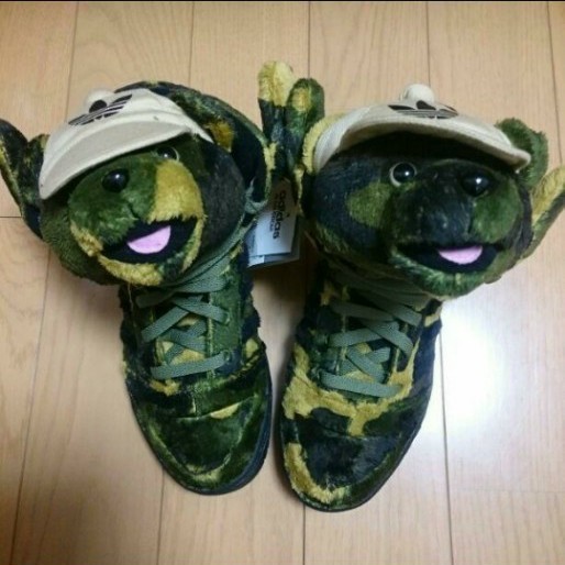 adidas ジェレミースコット JEREMY SCOTT テディベアスニーカー BEAR