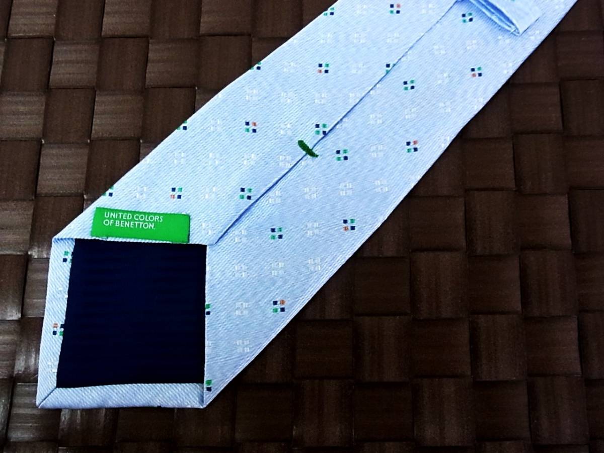 [ special selection ]1461 beautiful goods [ popular small narrow tie ] Benetton. necktie 