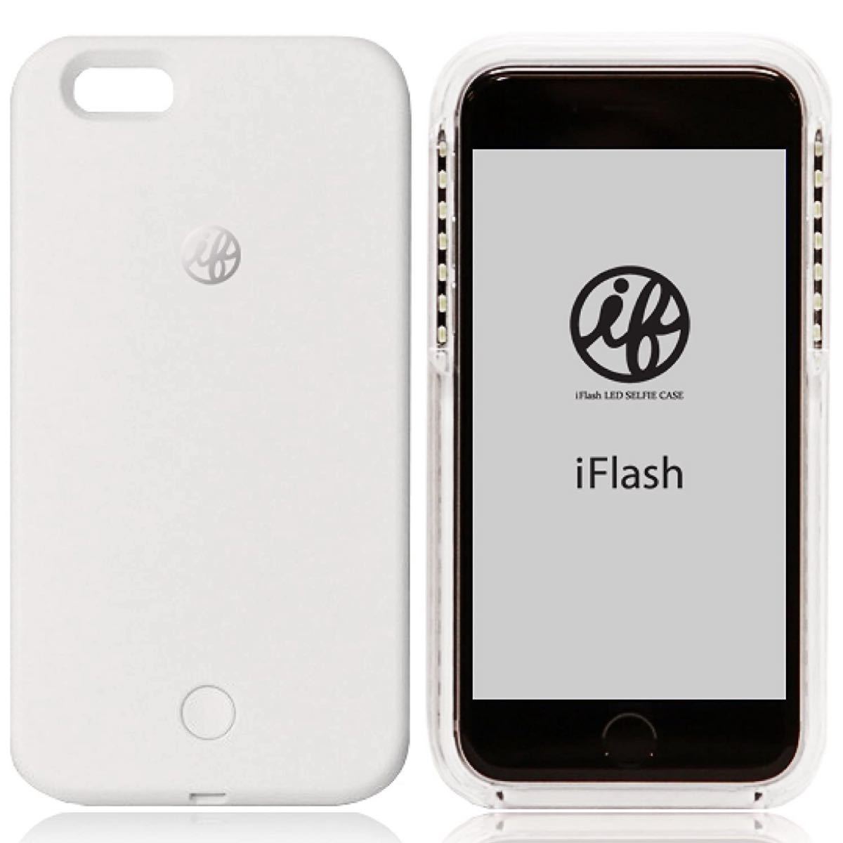 iFlash for iPhone 6/6s セルフィーライト付きスマホケース