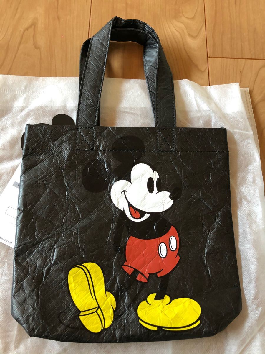 Paypayフリマ Zara ミッキー 未使用 マチ付 ミニバック Paypayフリマ Zara ミッキー 未使用 マチ付 ミニバック