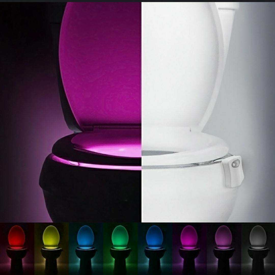  toilet light 8 color 8