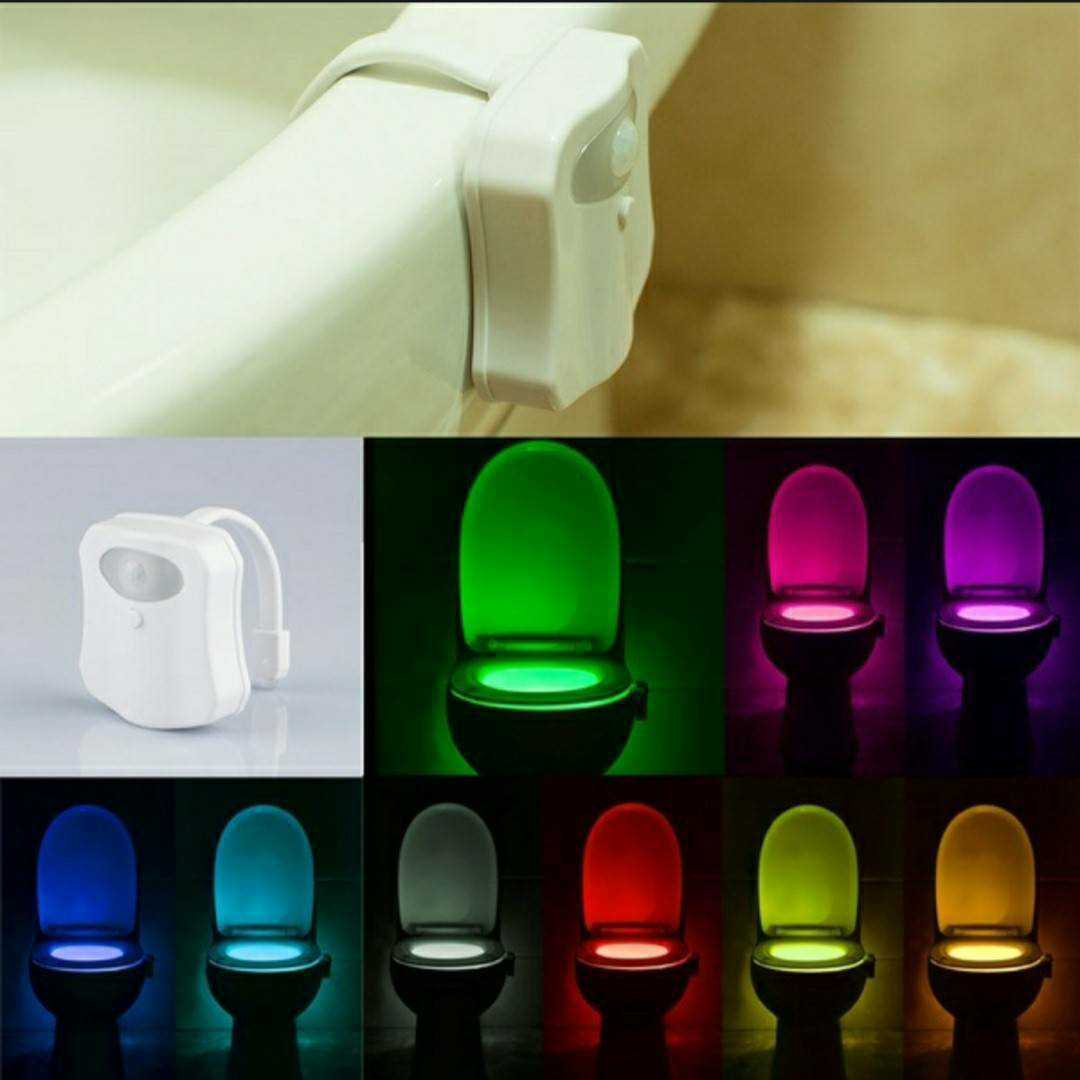  toilet light 8 color 8