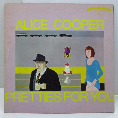 ALICE COOPER-Pretties For You (1st) (US 2nd Press LP/No Stic_画像1