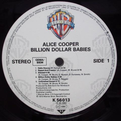 ALICE COOPER-Billion Dollar Babies (German Re LP/Barcode CVR_画像3