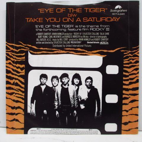 SURVIVOR-Eye Of The Tiger (UK Orig.Blue Plastic Lbl.7+PS)_画像2