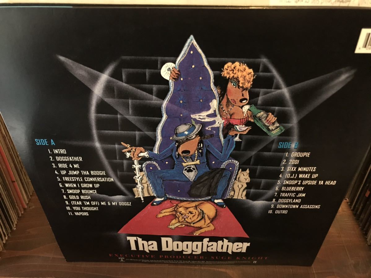 SNOOP DOGGY DOGG Tha Doggfather LP US ORIGINAL PRESS!! _画像2