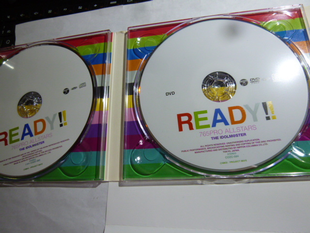 アイドルマスター READY!! 初回限定盤 CD+DVD_画像2