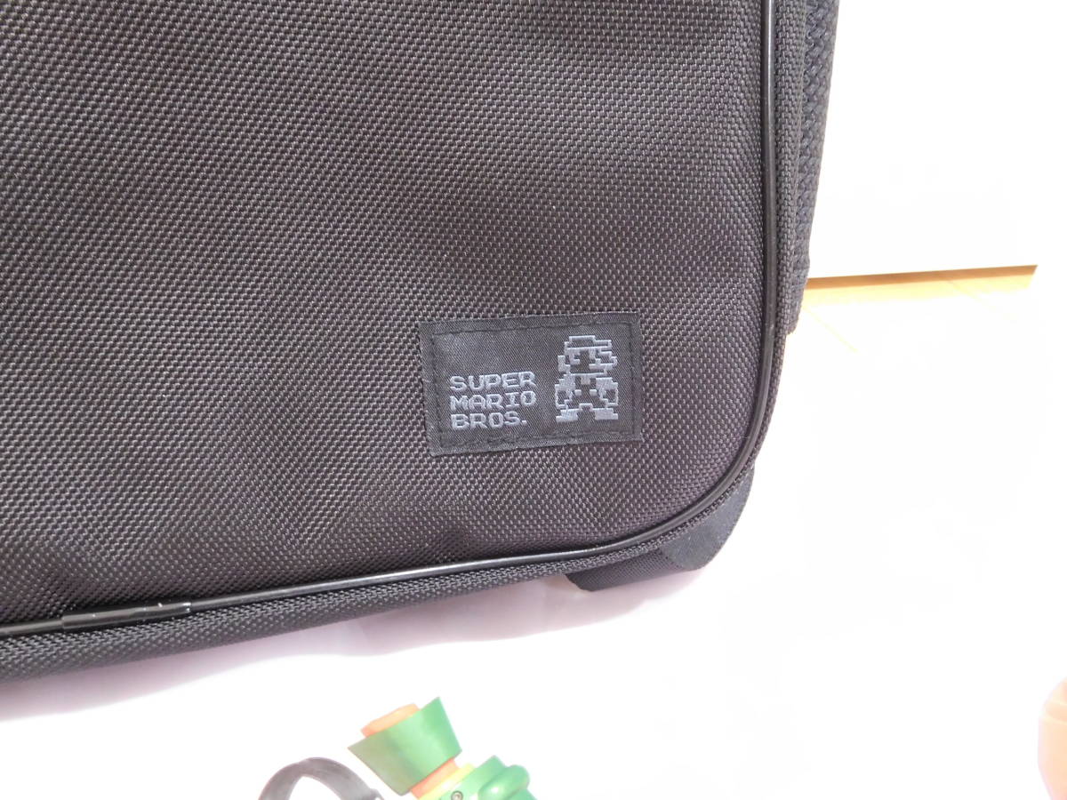 Nintendo TOKYO スーパーマリオのバックパック（ビジネスバッグ・リュック）A4サイズ対応 ノートＰＣ収納可 ブラック