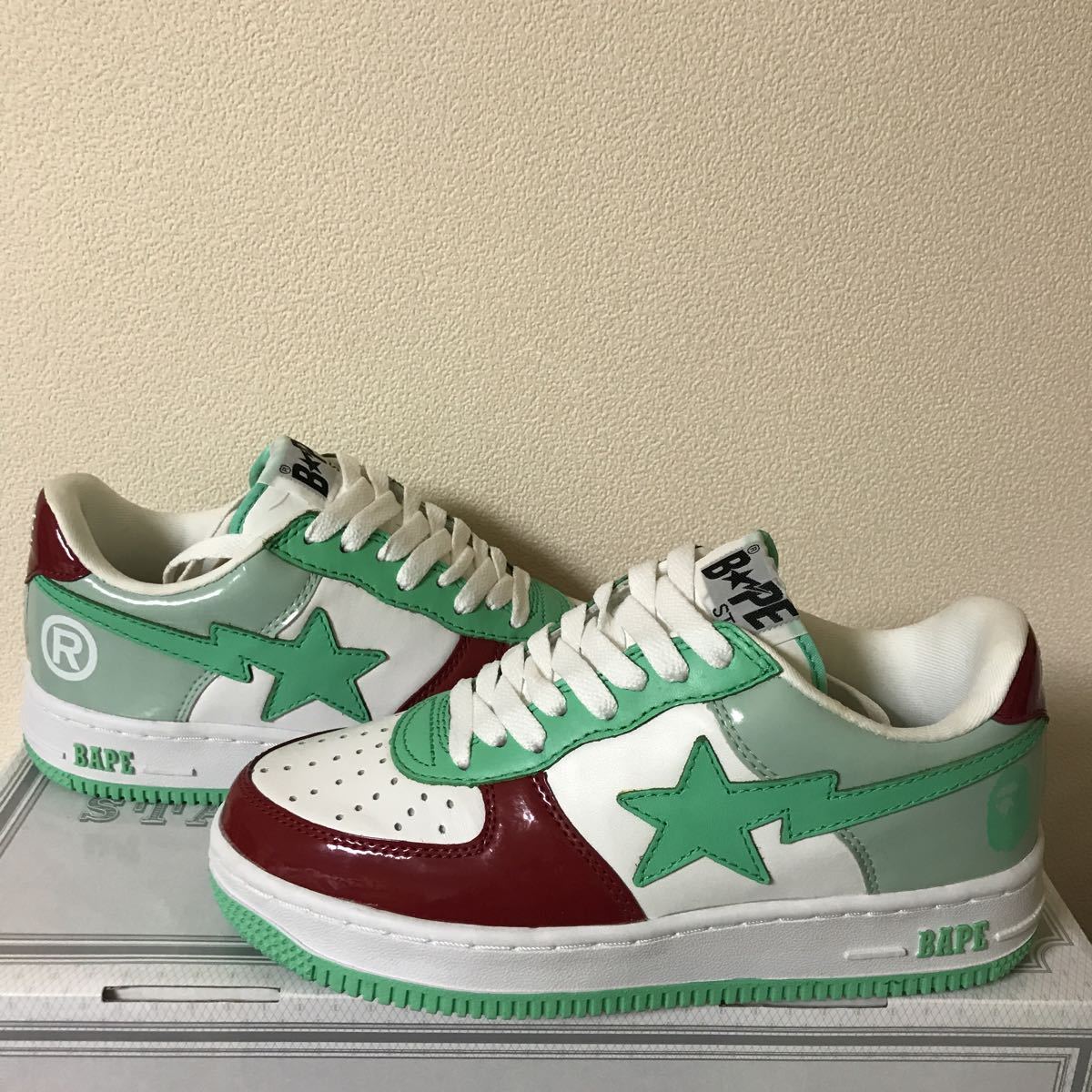 A BATHING APE BAPESTAコンビ 各店舗限定 仙台限定カラー 23.5cm
